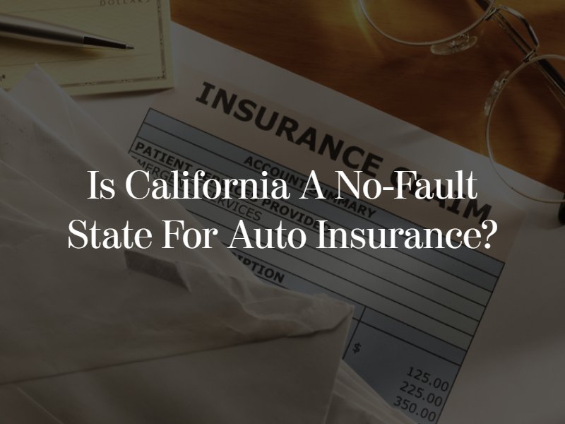 California no fault state